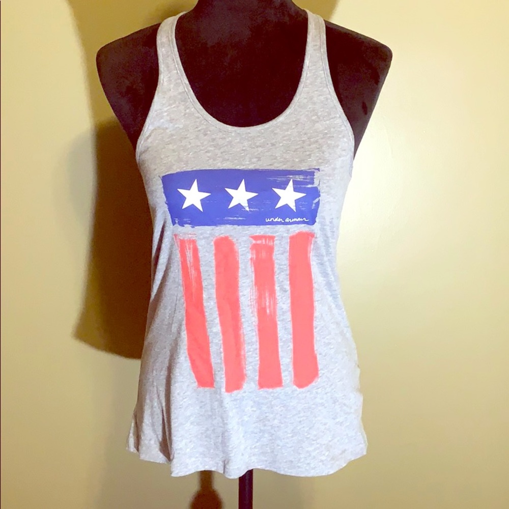 Under Armour flag tank